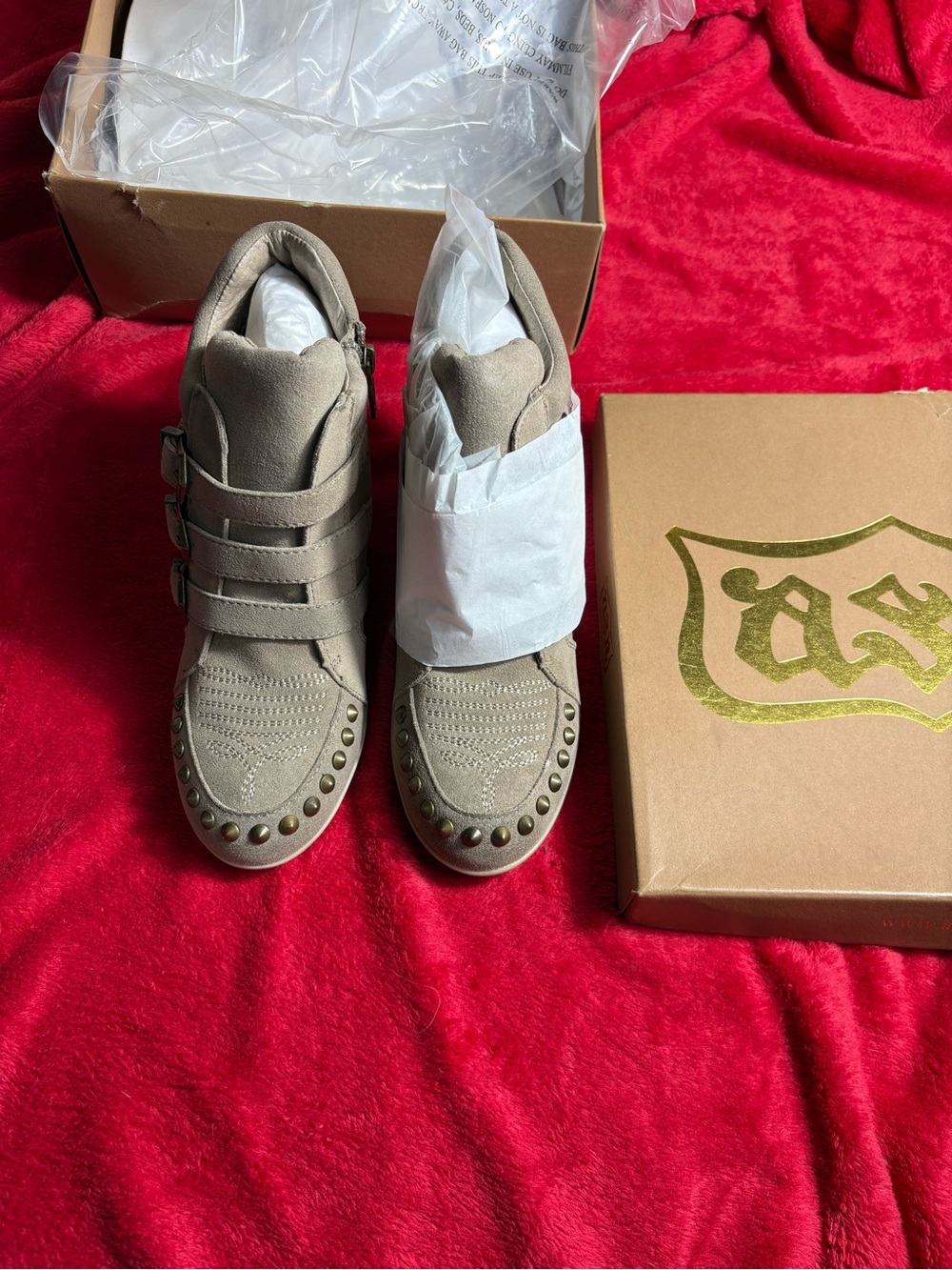ASH Suede Leather Women’s Boots SZ 39 NWB